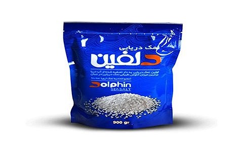 خرید و قیمت نمک دریایی دانه ریز دلفین + فروش عمده